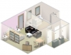 Apartmán Léto (pokoj s dvoulůžkem a pohovkou s možností lůžka pro 1-2 osoby)