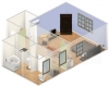 Apartmán Zima (pokoj s dvoulůžkem a přistýlky pro 1-2 osoby)