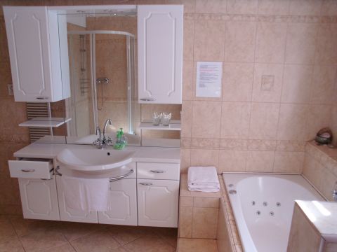 Apartmán Léto (koupelna s vířivou vanou, sprtchovým koutem,wc) 